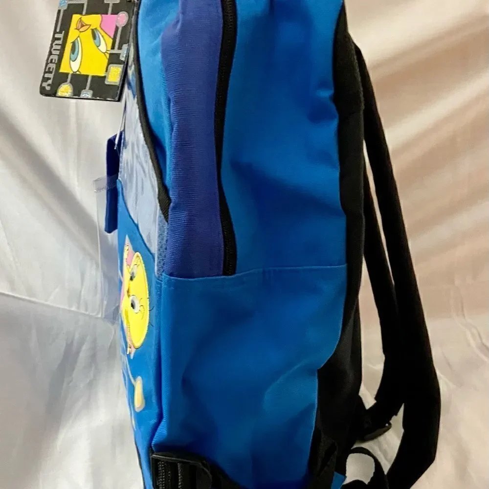 Vintage NWT NOS Totally Tweety Bird Backpack Bag Vintage 90's Looney Tunes EC